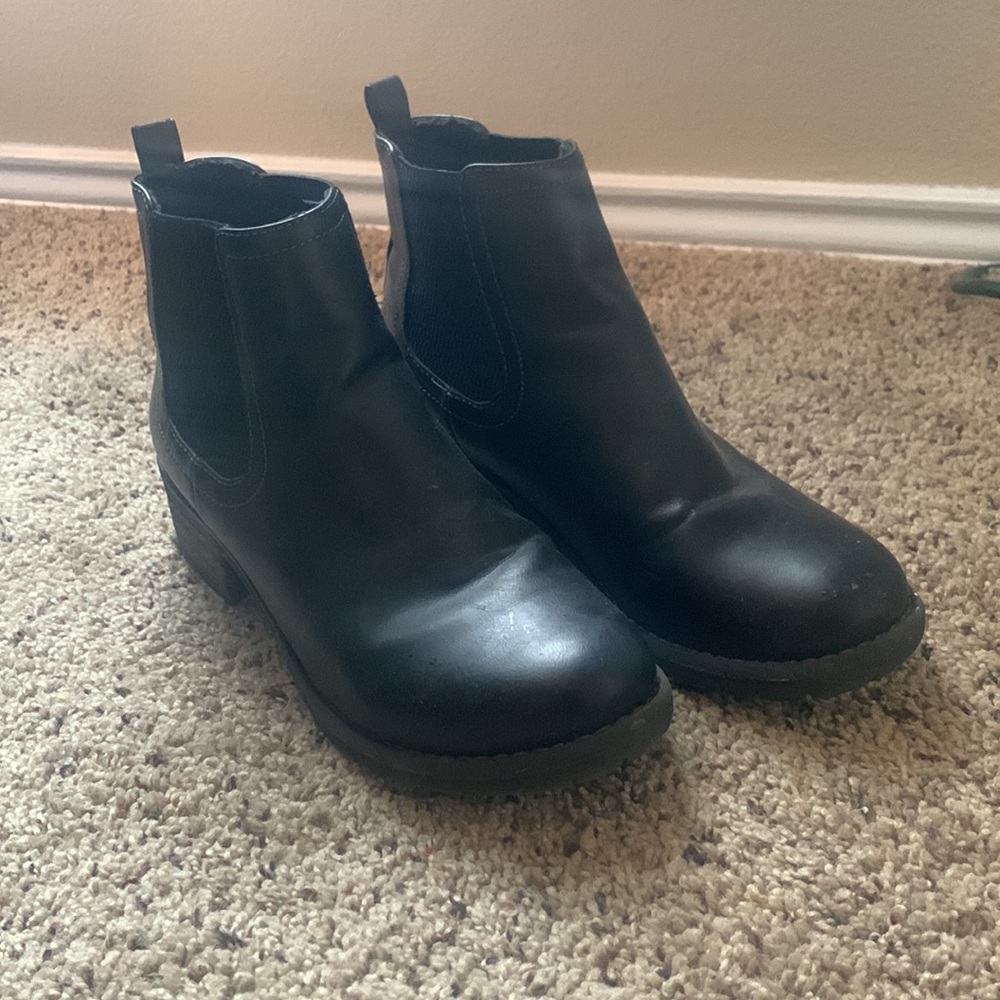 Black booties